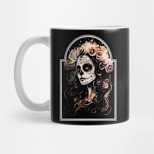 Mexican Skull Girl Mug